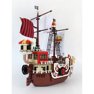 1484pcs Sembo SY6298 One Piece THOUSAND SUNNY Big Pirate Ship Building ...