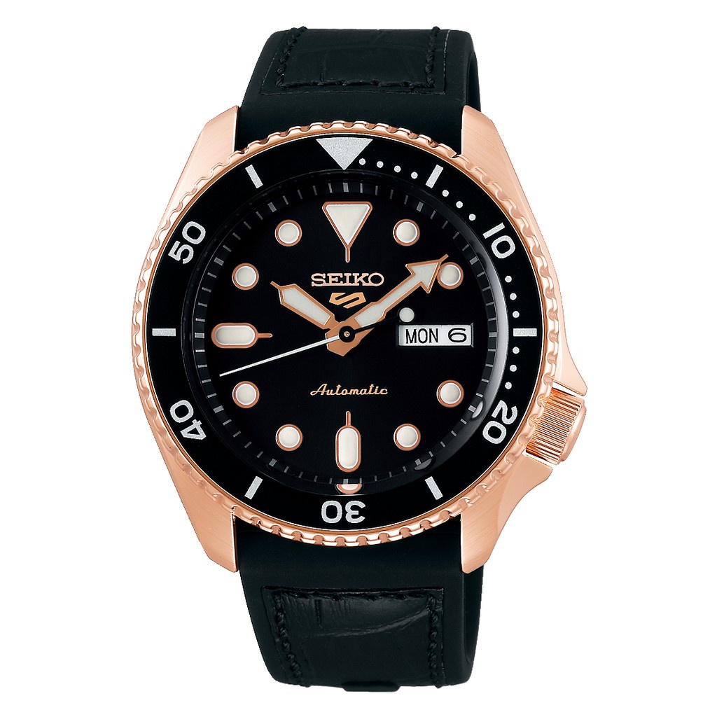 Seiko rose gold 5kx srpd76 new arrivals