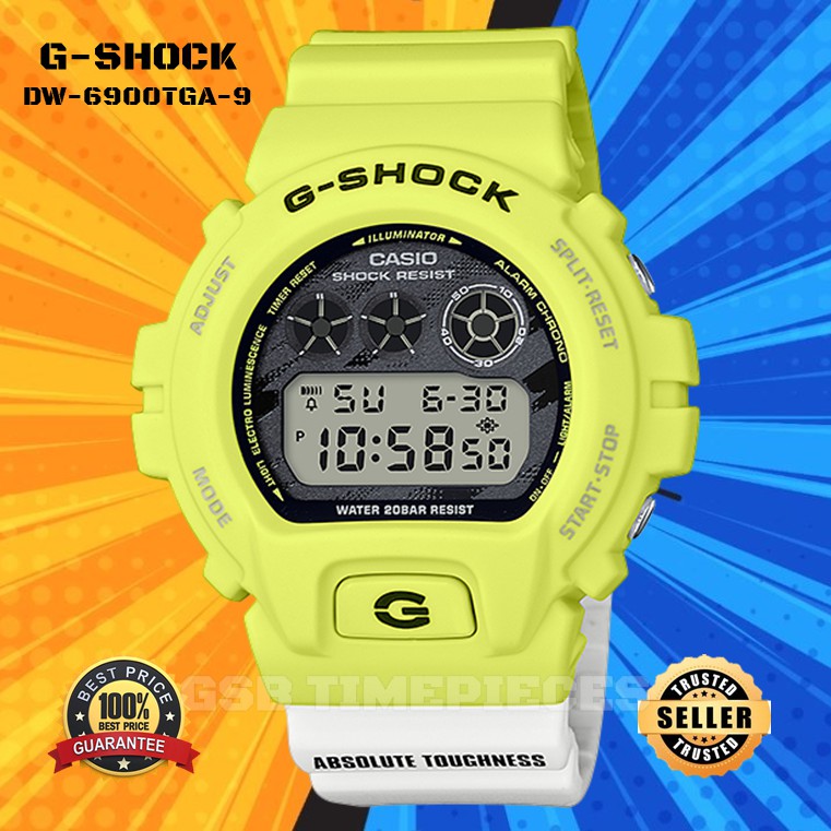 [ JAPAN SET ] Original G shock DW6900TGA - 9JF / DW6900TGA9 / DW6900