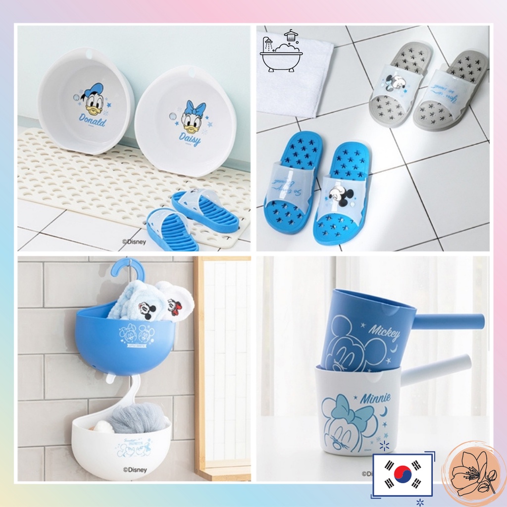 Daiso x Disney Mickey Mouse Bathroom Series Bathroom Shoes Shower