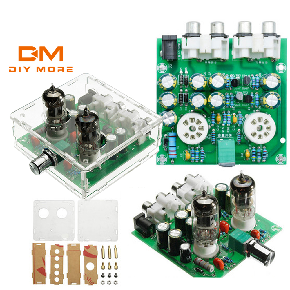 Tubayia - Preamplificatore Stereo HiFi Amplificatore Cuffie Preamp Tube Board Kit DIY - Foto 10