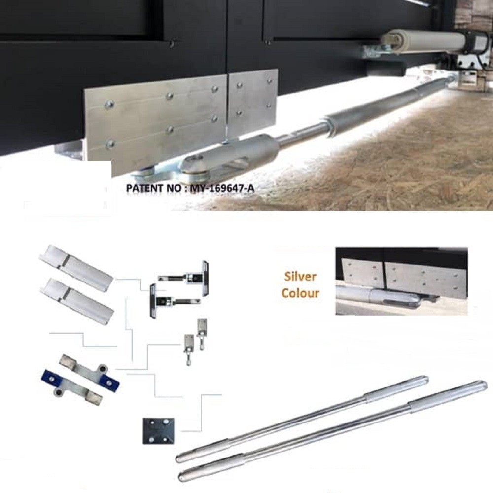 Full Set Of Trackless Folding Arm Auto Gate System (Full Set Trackless ...