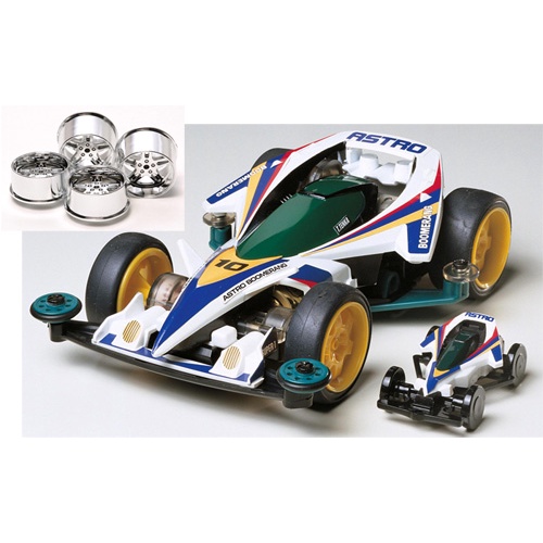 Tamiya Mini 4wd 94961 JR ASTRO-BOOMERANG w/Silver Plated Wheels, Super ...