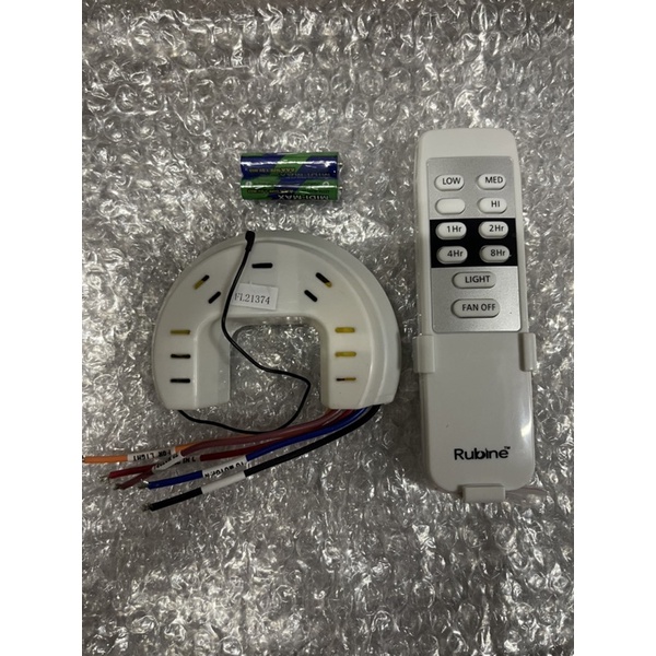 Rubine Ceiling Fan Pcb Board And Remote Control For Ondular & Pluto