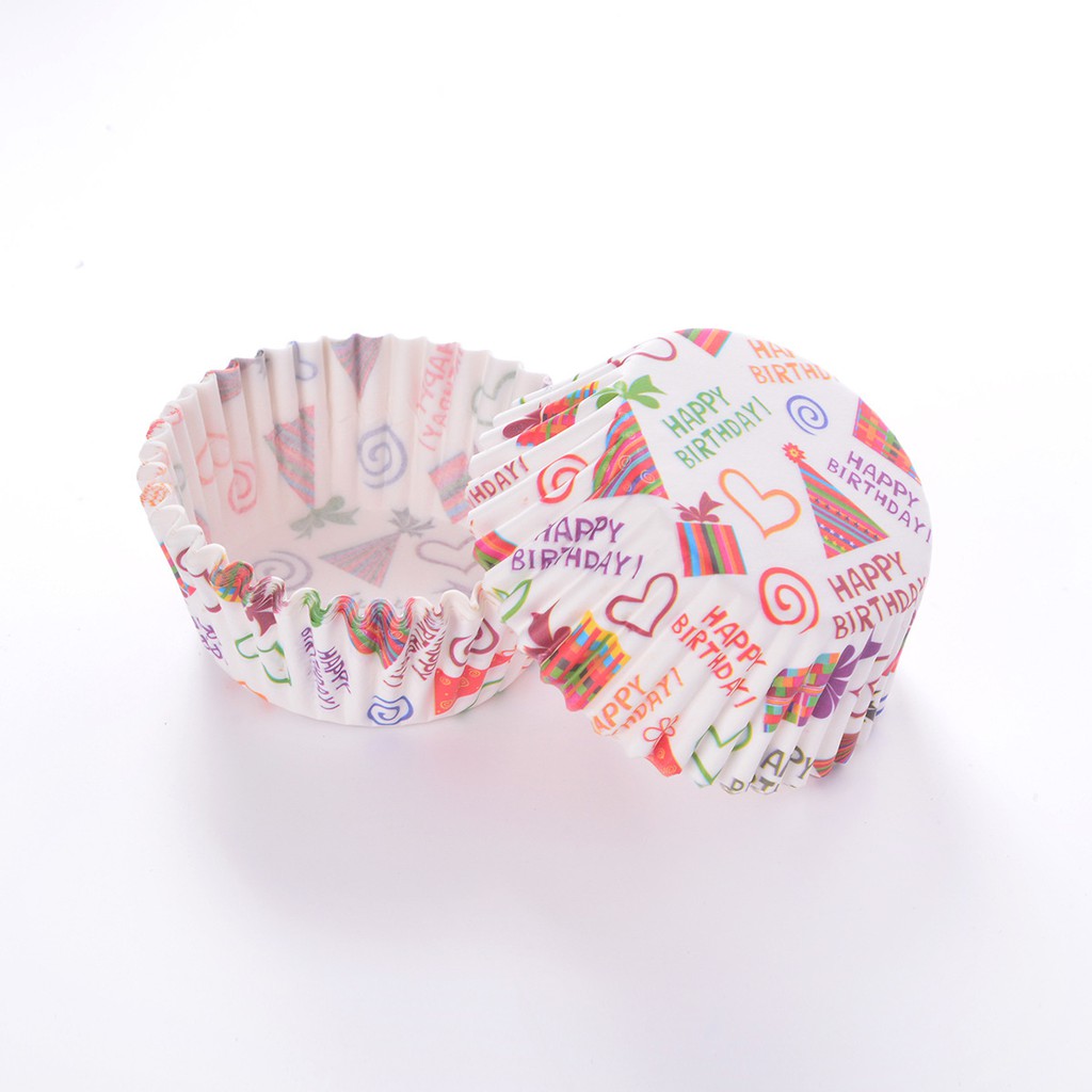 Paper Cup 100pcs Muffin Cup Cupcake Paper | Cawan Kertas Mufin Bekas ...