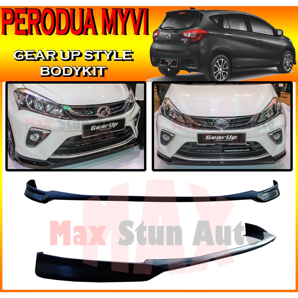 PERODUA MYVI GEN3 2018-2021GEAR UP STYLE FULLSET BODYKIT (GU) FRONT ...