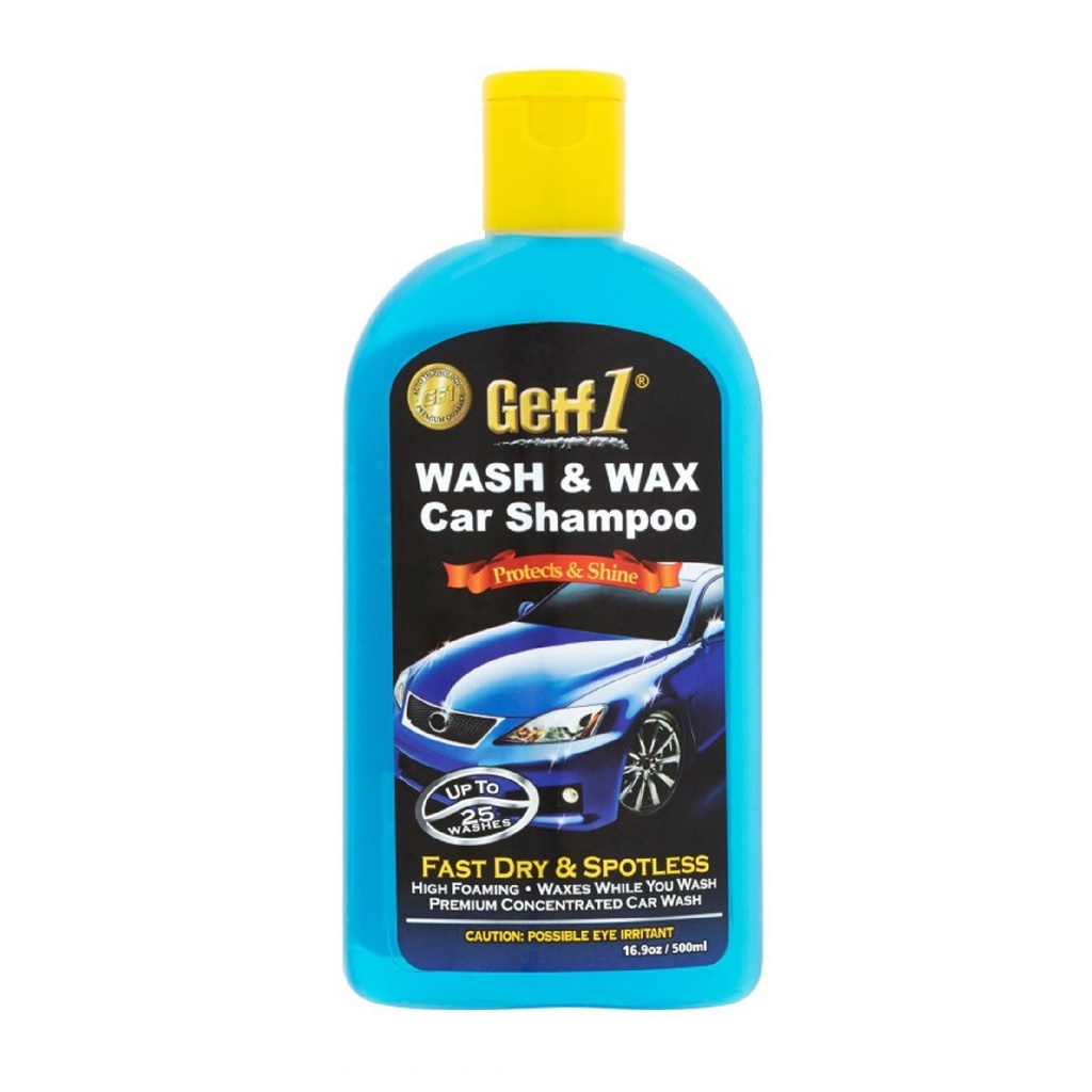 Getf1 Protects & Shine Wash & Wax Car Shampoo (500ml) Shopee Malaysia