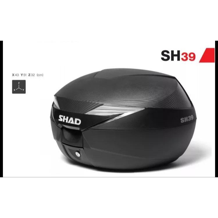 SHAD BOX SH39 Carbon Top Box | Shopee Malaysia