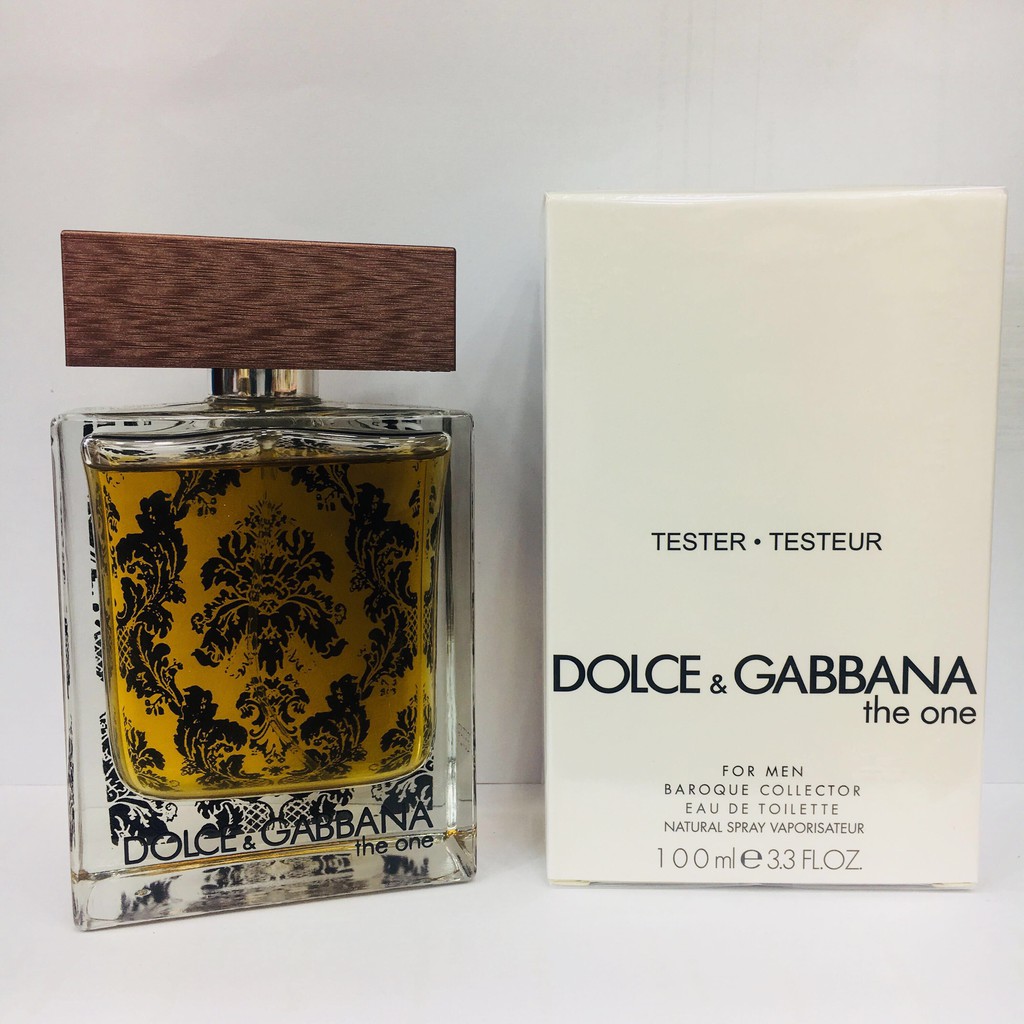 Original Tester D G the one Baroque Collector Edt Perfume 100ml