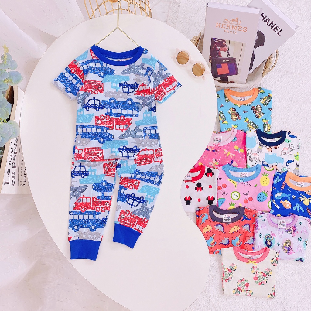 Sale🔥Pyjamas Kids Baby Boy Baju Tidur Budak BB Angel 6m-6y | Shopee ...