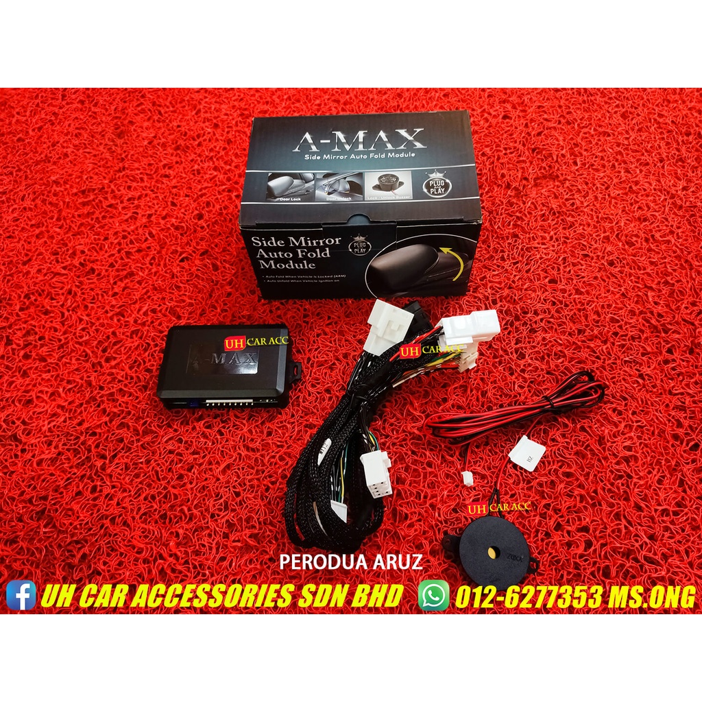 Perodua Aruz OEM Side Mirror Auto Fold Folding System Module Relay With