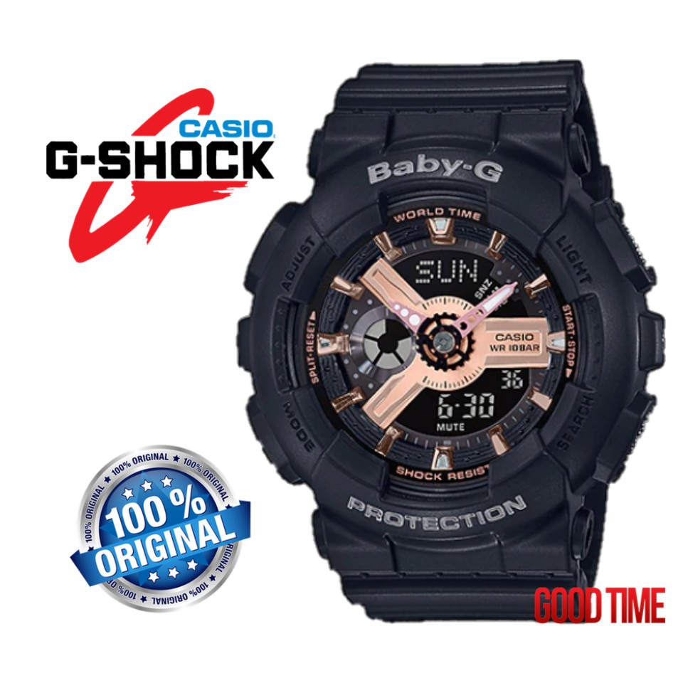 CASIO BABY G ORIGINAL BA 110RG 1A LADIES WATCH BABYG ORIGINAL BABY G ORIGINAL JAM TANGAN WANITA ORIGINAL CASIO WATCH MAN Shopee Malaysia