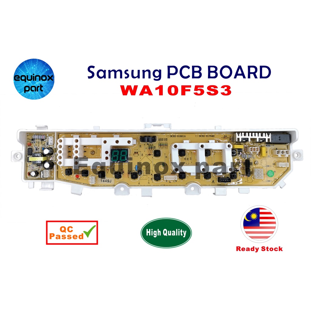 Samsung WA10F5S3 10KG Washing Machine PCB Board | Shopee Malaysia