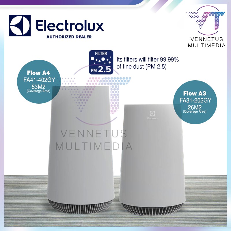 Electrolux [Flow A3/Flow A4] Air Purifier FA31202GY, FA41402GY (Mesin