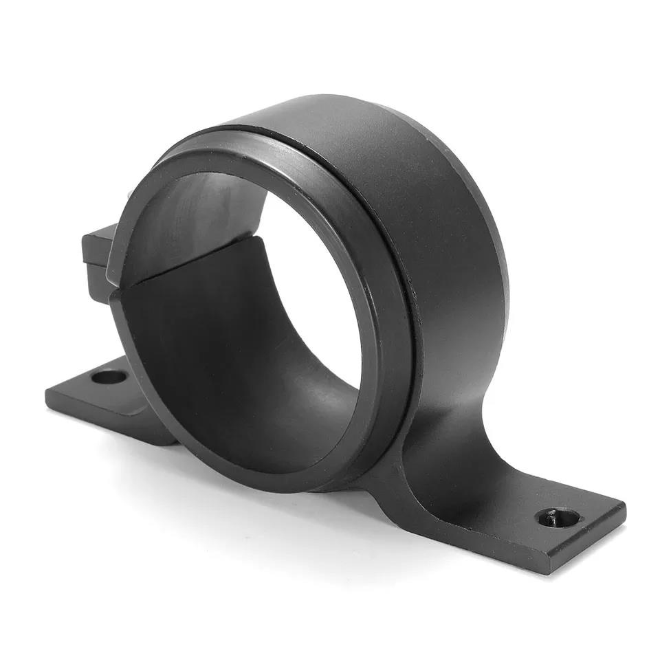 60mm Car External Fuel Pump Mounting Bracket Aluminium Filter Clamp