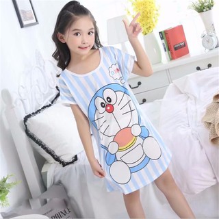 Ready Stock Dress Budak Perempuan Girl Kids Children Short Sleeves