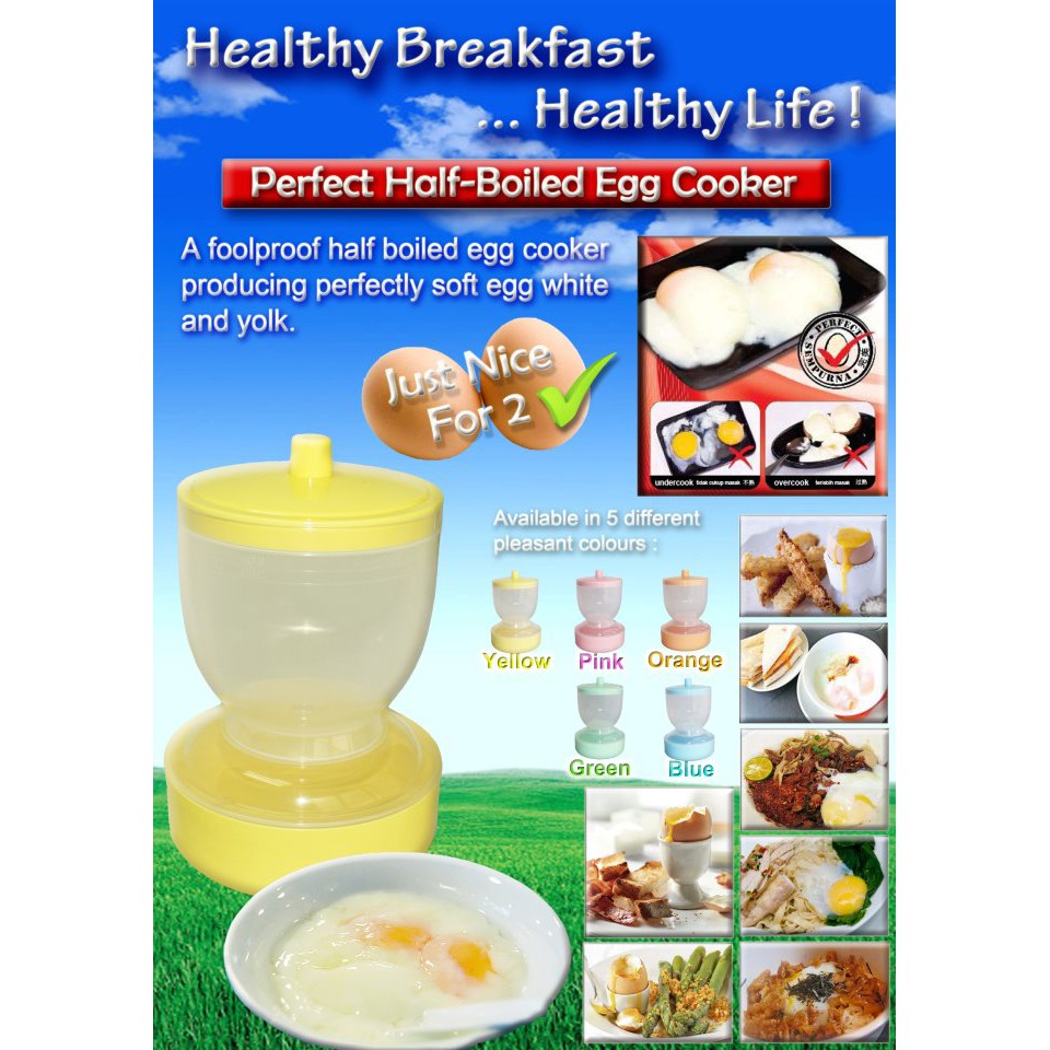 Soft boiled Egg maker from Shopee 