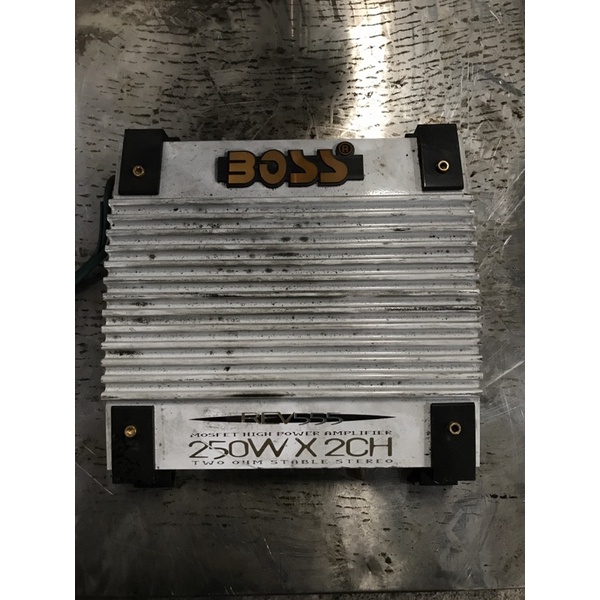 BOSS POWER AMPLIFIER 250 WATTS x 2 CHANNEL ( USED ) Shopee Malaysia