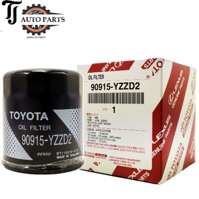 Toyota Genuine Oil Filter 90915-YZZD2 | Shopee Malaysia