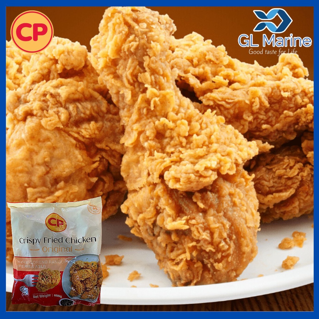[BEST SELLING] [HALAL] CP BRAND CRISPY FRIED CHICKEN ORIGINAL { 600GM