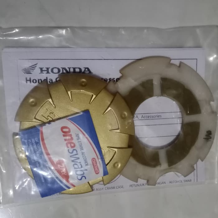 MESIN Garnish engine cover engine cover 2bh gold Honda Sonic 150