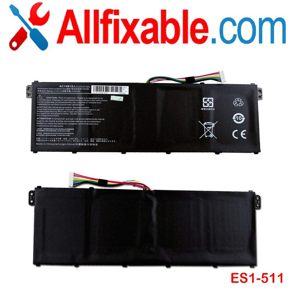 Aspire R11 R3-431T, R3-471T, R13 R7-571 Batterij