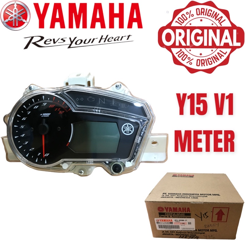 YAMAHA Y15 V1 100% ORIGINAL SPEEDOMETER METER ASSY DIGITAL METER Y15Z ...