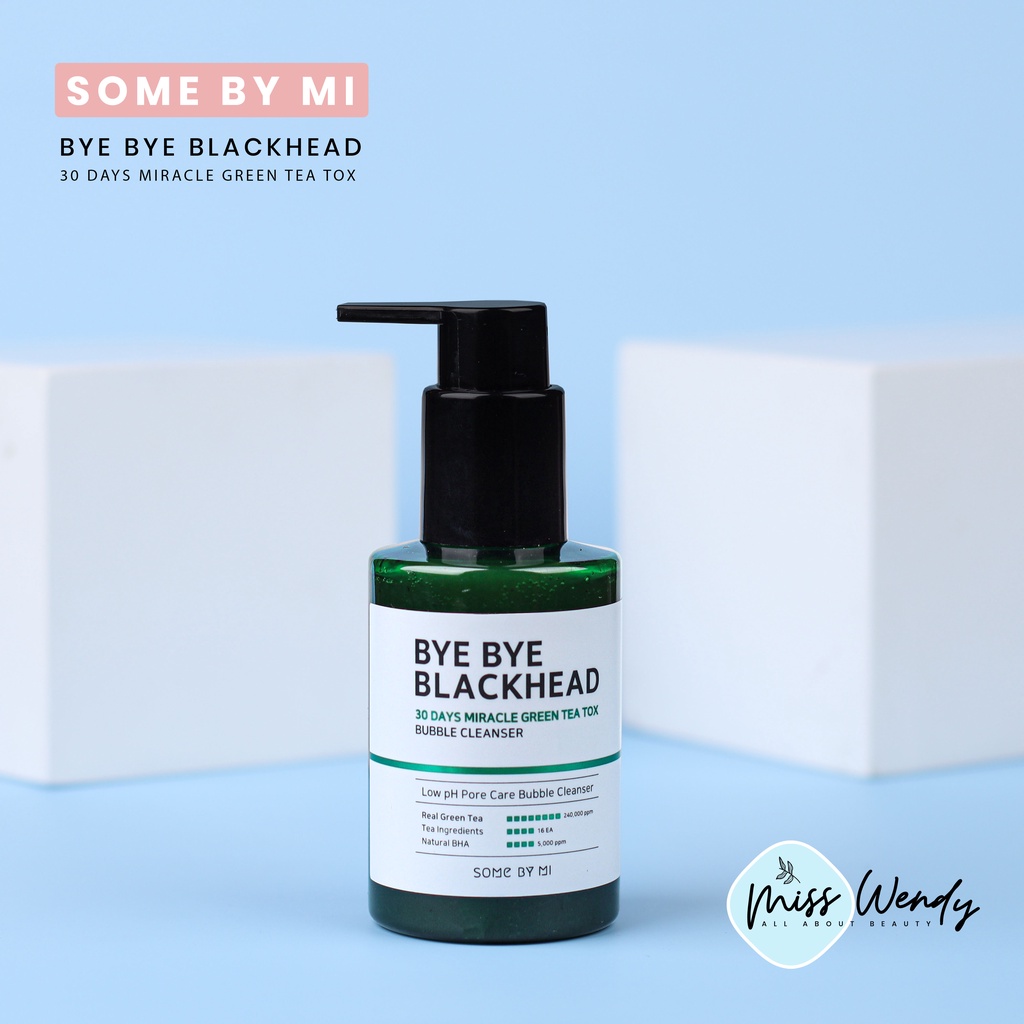 Some By Mi Bye Bye Blackhead 30 Days Miracle Green Tea Tox Bubble ...