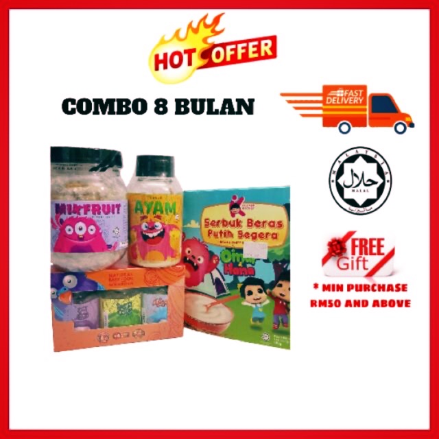 HOT 8 BULAN BABY FOOD IZLIYAH KITCHEN Shopee Malaysia