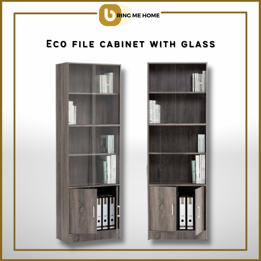 ECCO Glass Cabinet Display Cabinet Book Rack Bookshelf Book Shelf Rack ...