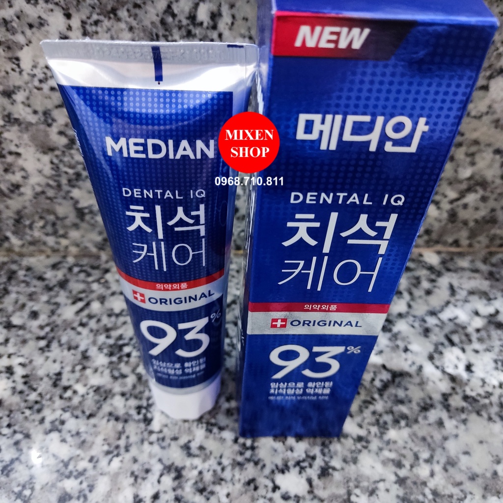 {Genuine Real Images} MEDIAN DENTAL IQ Korean Toothpaste 93 120g