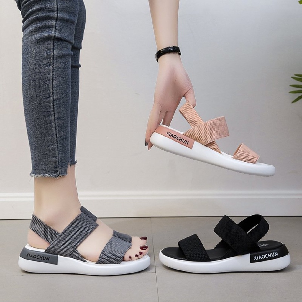 Sandals Trendy Casual RubberWanita | Shopee Malaysia
