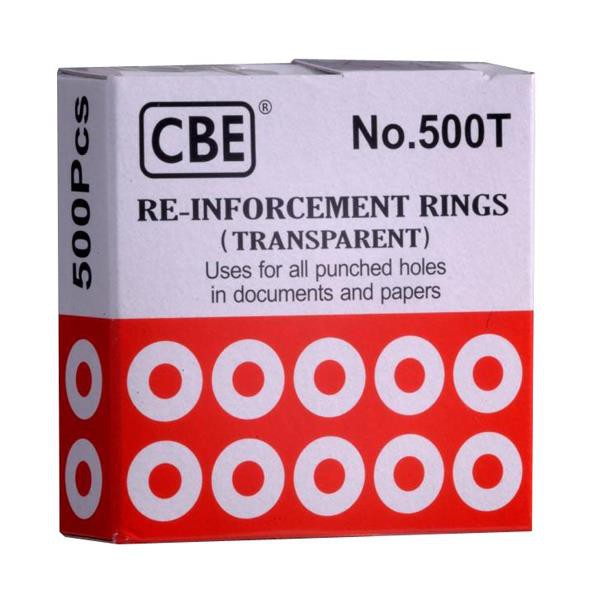 CBE Transparent Reinforcement Ring Sticker For Paper Puncher 500pcs 500T Shopee Malaysia