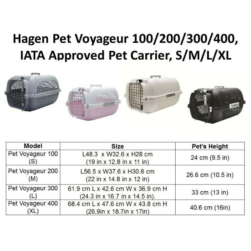 PET CARRIER DOGIT VOYAGEUR 100 S Shopee Malaysia