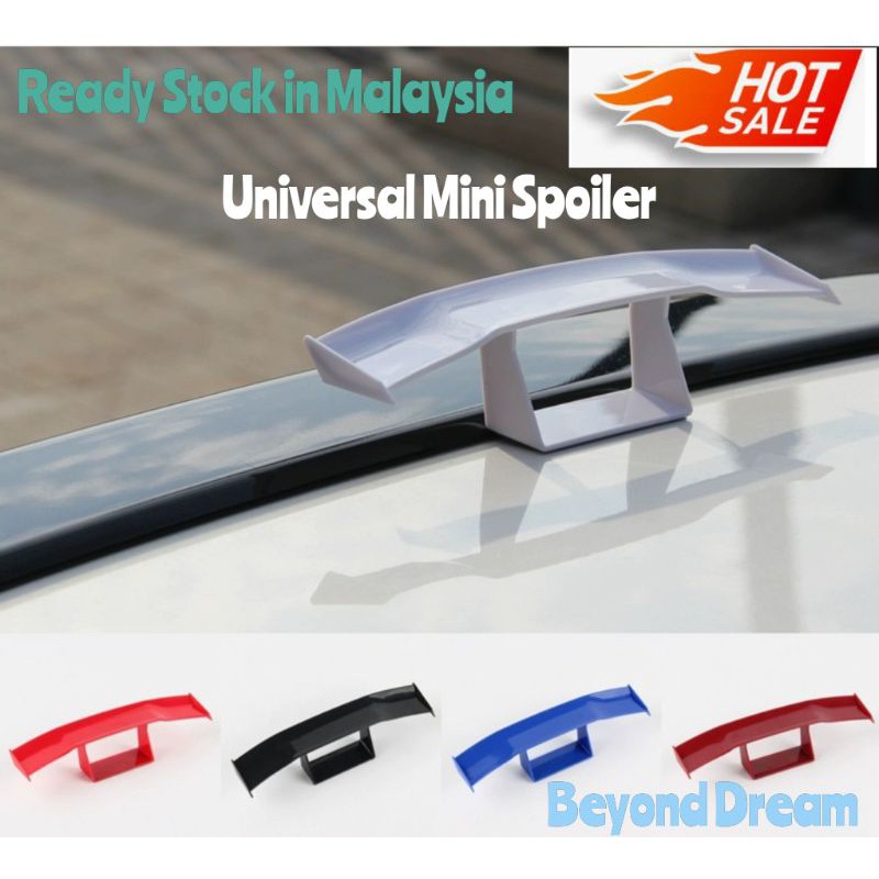 Universal Car Mini Rear Tail Wing Car Tail Decoration Spoiler Wing