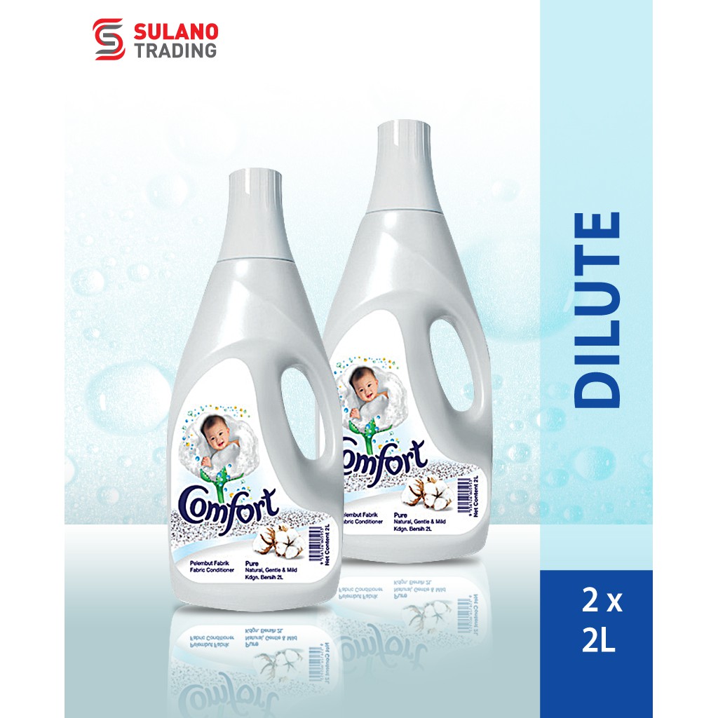 2x2L Comfort Fabric Softener Pure | Shopee Malaysia