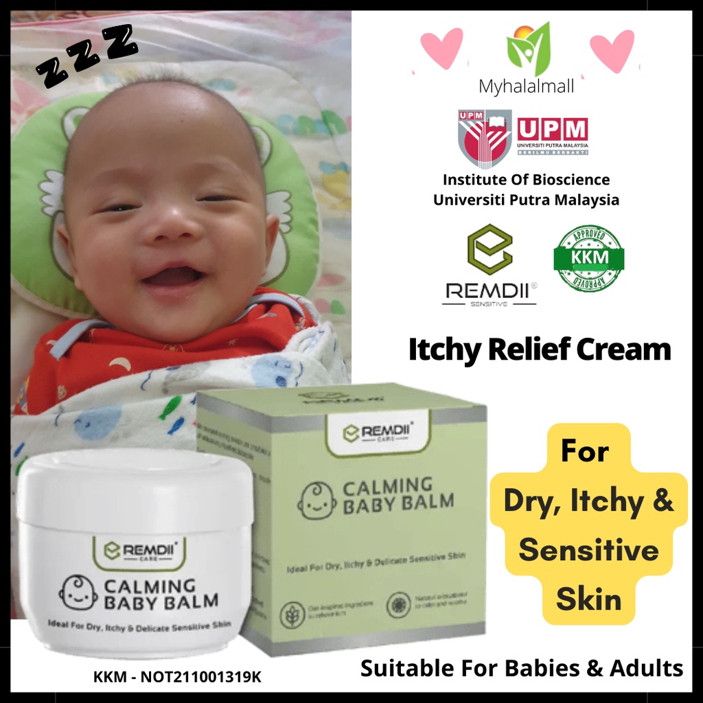 Remdii Calming Baby Balm 30gm - Itchy Skin, Eczema, Sensitive Skin ...