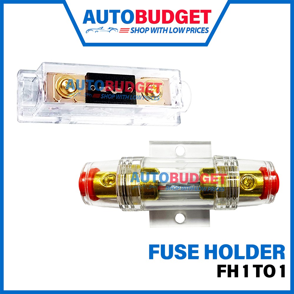 60A 100A 150A 200A 250A Fuse Holder Gold Fuse Holder Power Amp Fuse