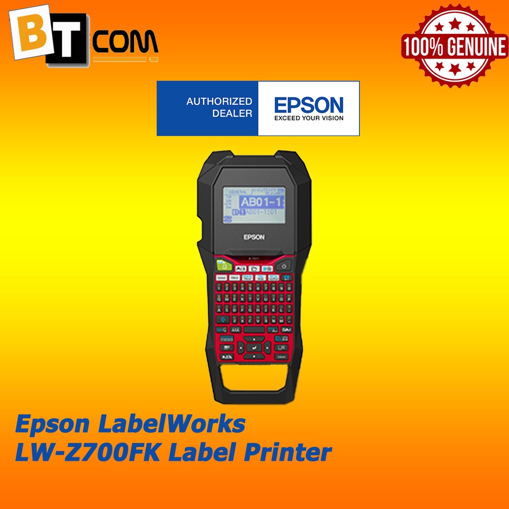 (PREORDER 14DAYS) Epson Label Works LWZ700FK Label Printer Shopee