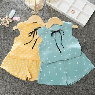 2Pcs Set Baju Budak Perempuan 6-36 Months Newborn Baby Girl