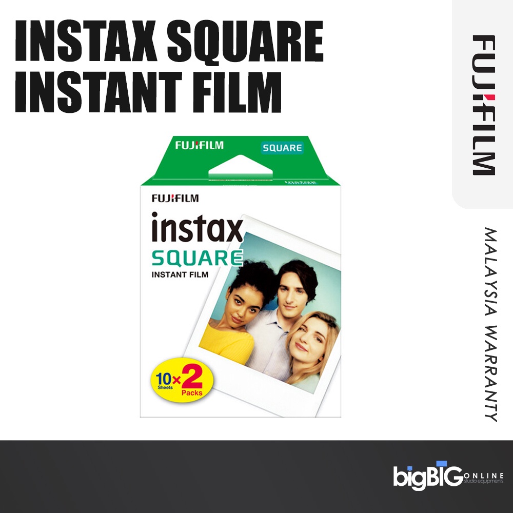 Fujifilm Instax SQUARE Instant Film for SQ1 SQ10 SQ6 SQ20 Camera SP3