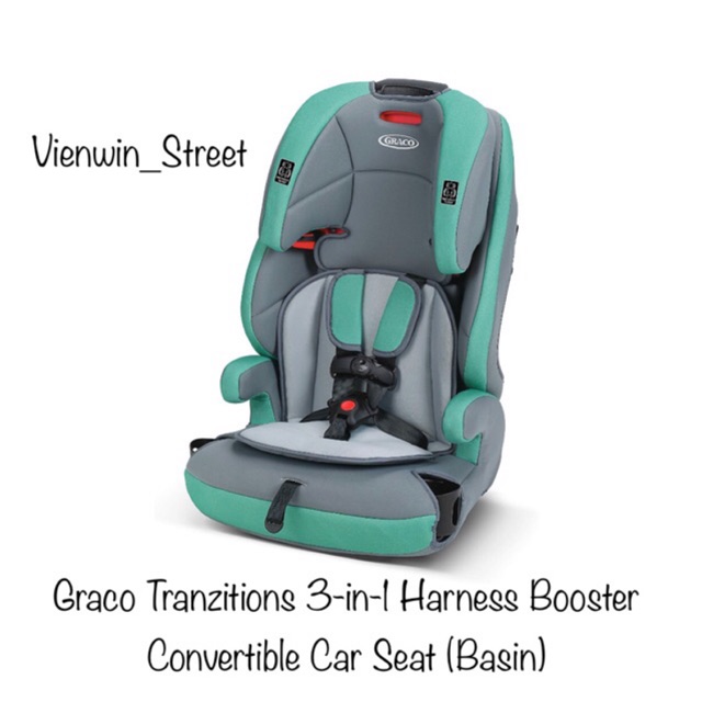 Graco Tranzitions 3in1 Harness Booster Convertible Car Seat Shopee