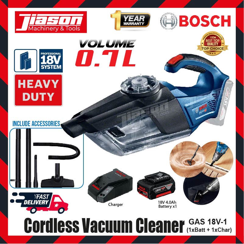 Bosch Gas V Gas V V L Cordless Vacuum Cleaner W Accessories Solo Set Shopee