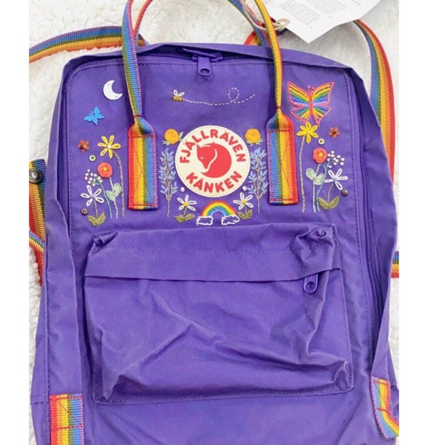 Fjallraven kanken purple discount rainbow