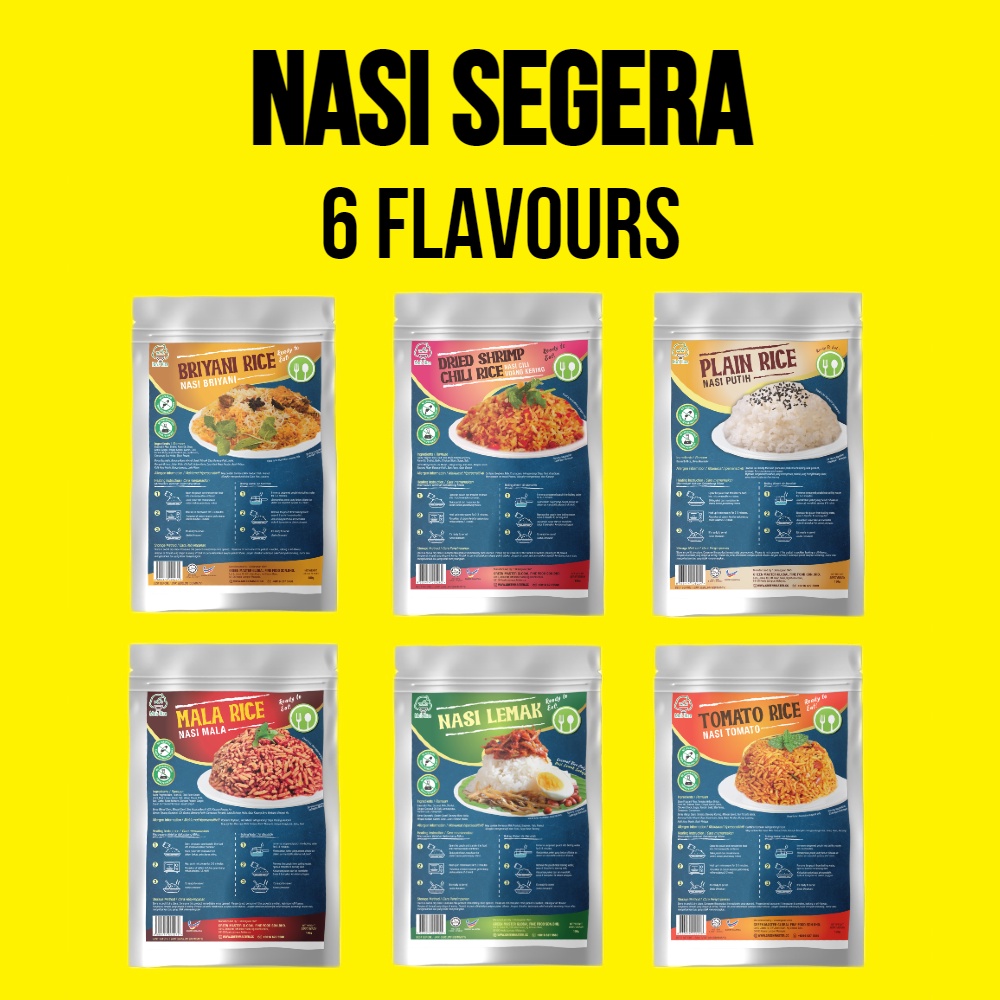 Ma's Rice Halal Ready to Eat Instant Rice / Nasi Segera Halal - Camping ...