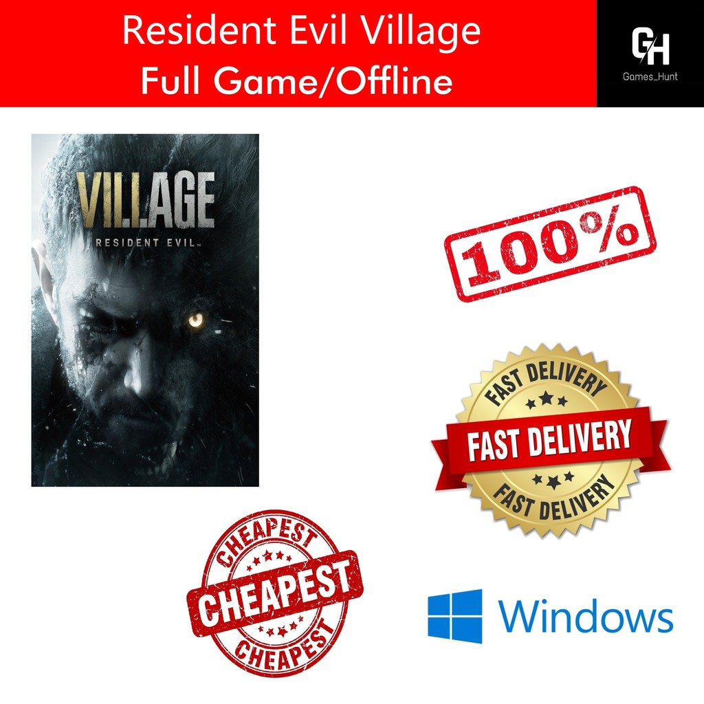 Resident Evil Village (PC) | Shopee Malaysia