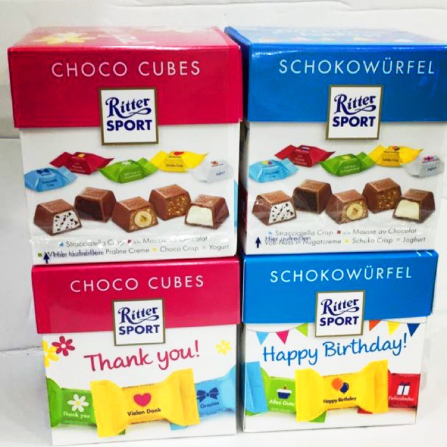 Ritter Sport Choco Cubes 176g | Shopee Malaysia