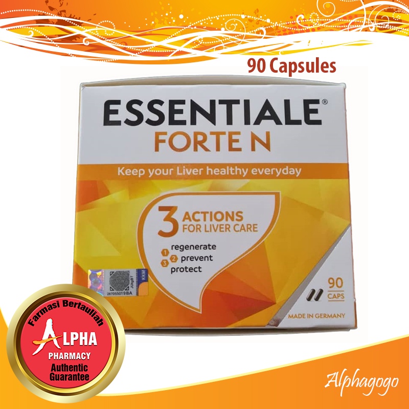 Essentiale Forte N 90 Capsules / Essentiale Max 30 Capsules (3 Actions ...