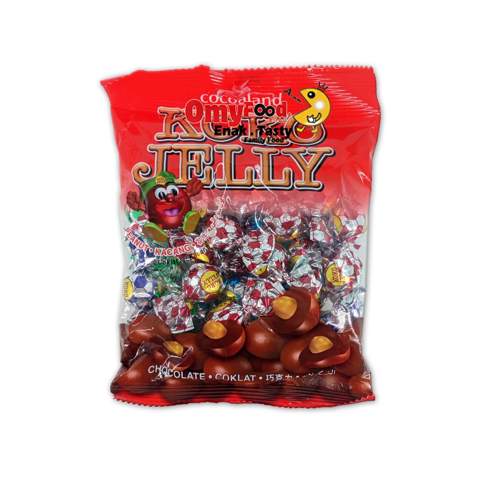 120g Small Pack Koko Jelly [Peanut / Raisin] [OmyFood] | Shopee Malaysia