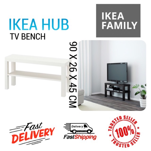 READY STOCK! IKEA LACK TV Bench Rak TV ikea Shopee Malaysia